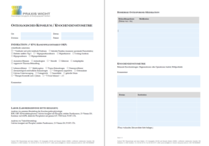 VIMESO Office Services: Elektronisches Formular (PDF). Ausfüllen am Bildschirm